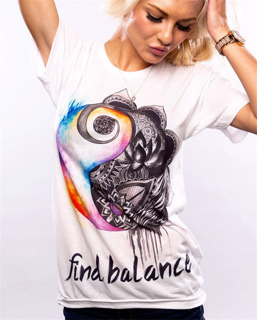 FIND BALANCE TEE SHIRT