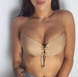 NEW Invisible Silicone Push Up Bra For Women  - No Annoying Shoulder Straps!