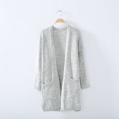 LOOSE KNITTED CARDIGAN