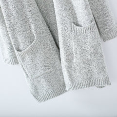 LOOSE KNITTED CARDIGAN