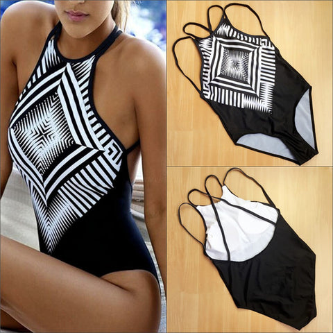 PATTERN ONE PIECE SWIMSUIT