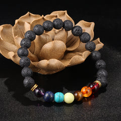 Chakra Lava Stone