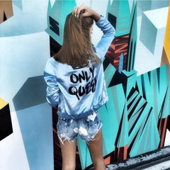ONLY QUEEN BOMBER JACKET