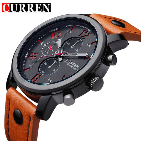Curren Men's Sport Luxury Quartz Watch