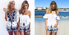 LEXI HIGH WAISTED BOHO SHORTS