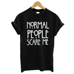 NORMAL PEOPLE SCARE ME TEE SHIRT