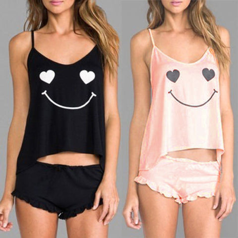 CUTE TWO PIECE PAJAMA SET