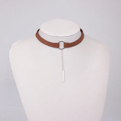 Leather Choker Necklaces