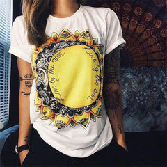 LOVE BY THE MOON LIVE BY THE SUN TEE SHIRT
