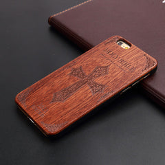 Luxury Bamboo Phone Case For Iphone 5 5S 6 6S 6Plus 6S Plus 7 7Plus
