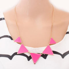 Hot Black Triangle  Choker