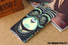 Luminous Animal  Case For Iphone 7 5 5S SE 6s 6Plus 7Plus