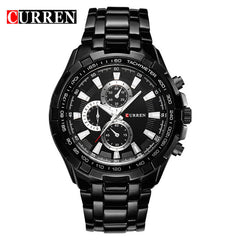 Stainless Steel Luxury Quartz Watch