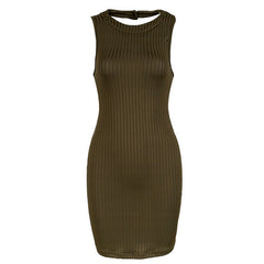 Choker Halter Bodycon Dress