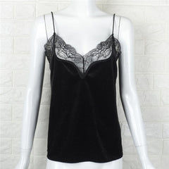 CRUSHED VELVET TOP