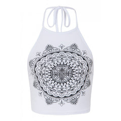 True Vibes Halter Crop Top