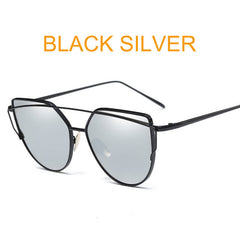 Mirror Cat Eye Sunglasses (Multiple Styles)