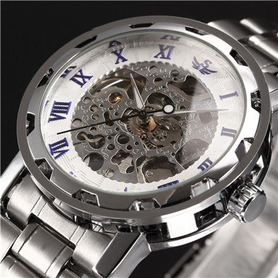 Elite Luxury Skeleton Watch