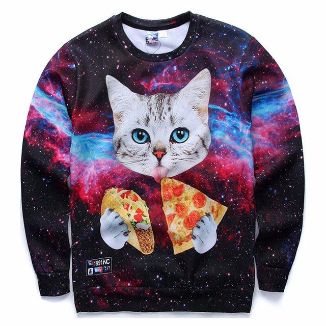 Galaxy Pizza Cat