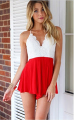 Lace Skirt Jumpsuit