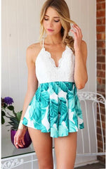Lace Skirt Jumpsuit