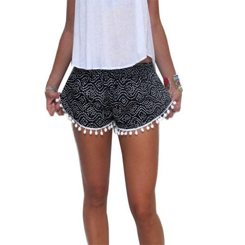 TASSEL BOHO SHORTS