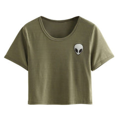 ALIEN CROP TOP